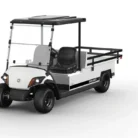 2026 Yamaha DR2 SuperHauler Gas Glacier White Golf Carts For Sale